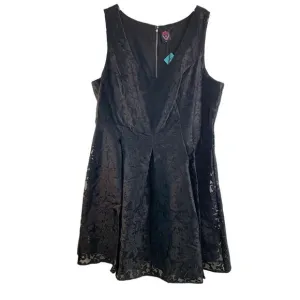 REBEL WILSON BY TORRID Women’s Black Jacquard Tank Skater Dress / Size: 18