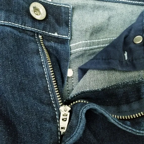 RED VALENTINO Spa Dark Wash Crop Denim Blue Jeans Made in Italy 26