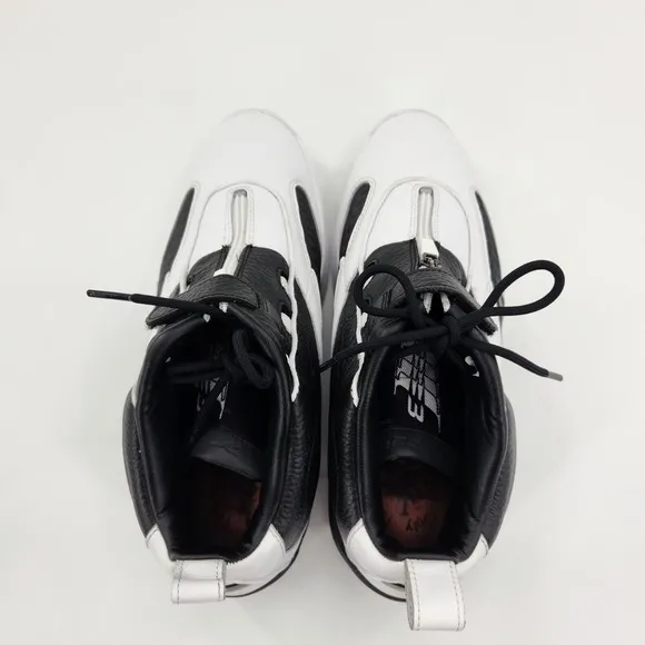 Reebok Answer 4 Shoes Men Size 11 White Black Stepover No Box Allen Iverson