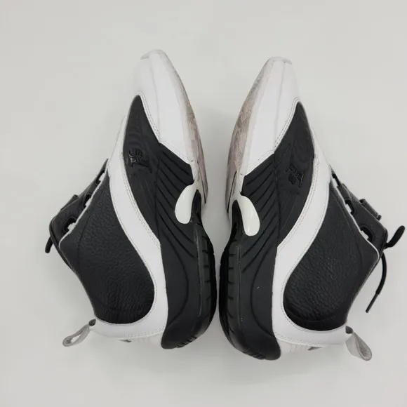 Reebok Answer 4 Shoes Men Size 11 White Black Stepover No Box Allen Iverson