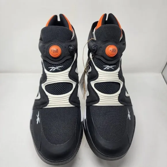 Reebok Basketball Shoes Mens 11 Black White Classics Instapump Fury Zone Sneaker