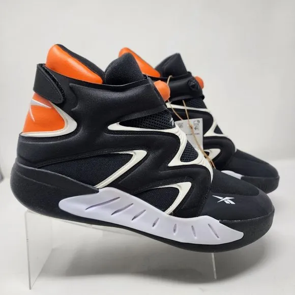 Reebok Basketball Shoes Mens 11 Black White Classics Instapump Fury Zone Sneaker