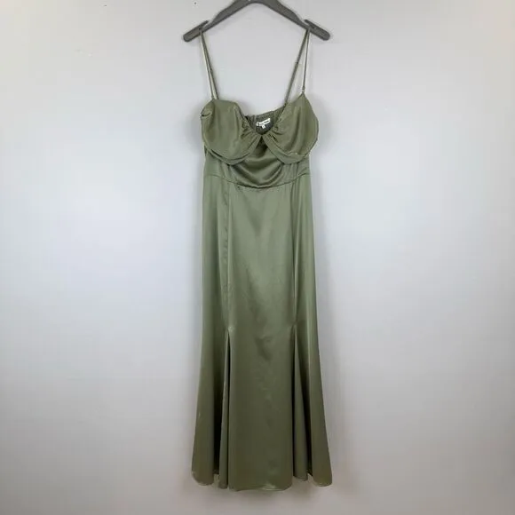 Reformation  Hensley Silk Dress 🗃️