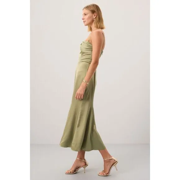 Reformation  Hensley Silk Dress 🗃️