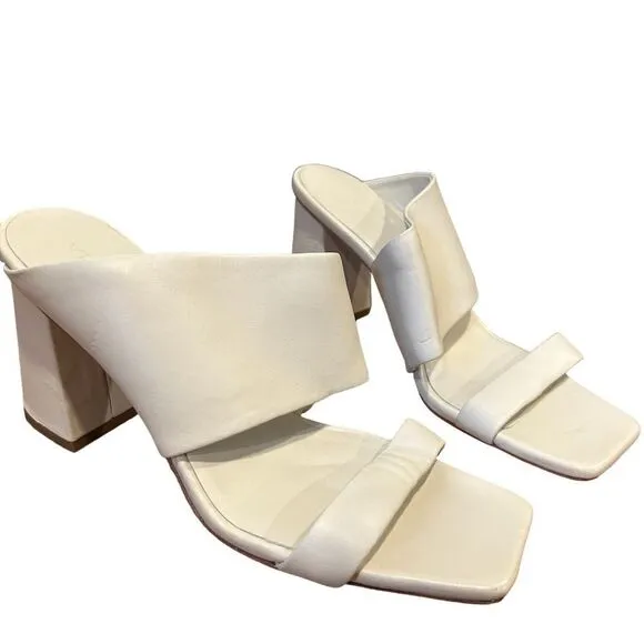 Revolve VINCE Nessia Block Heel Leather Sandals