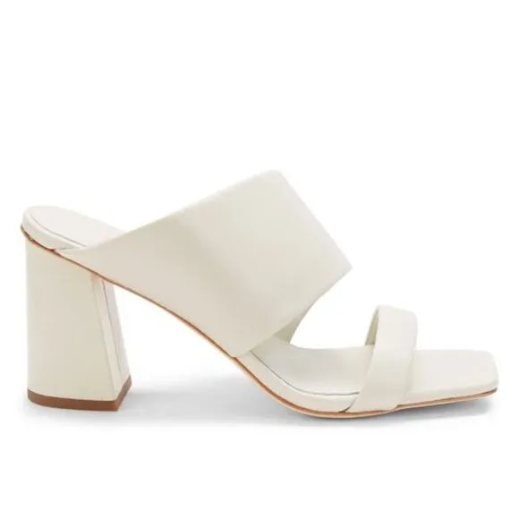 Revolve VINCE Nessia Block Heel Leather Sandals