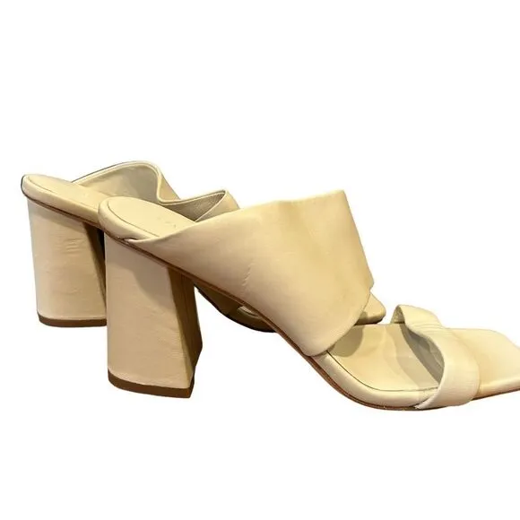 Revolve VINCE Nessia Block Heel Leather Sandals