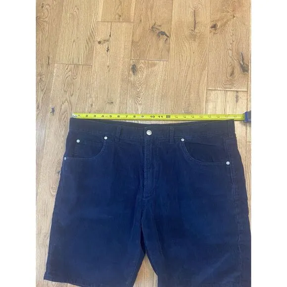 Reyn Spooner Corduroy‎ Shorts 38 Blue 9&quot;inseam