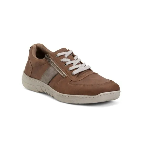 RIEKER Brown Multi Men's Sascha Casual Oxford Shoes