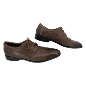 Rockport Brown Brogue Leather Oxfords | Lace Up, Size 11