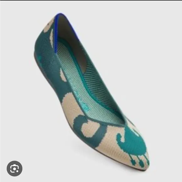 Rothy’s Moroccan Pointed Flats size 7 GUC