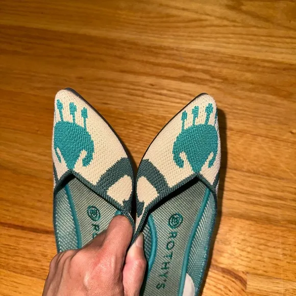 Rothy’s Moroccan Pointed Flats size 7 GUC