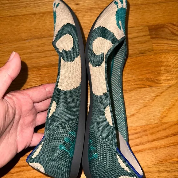 Rothy’s Moroccan Pointed Flats size 7 GUC