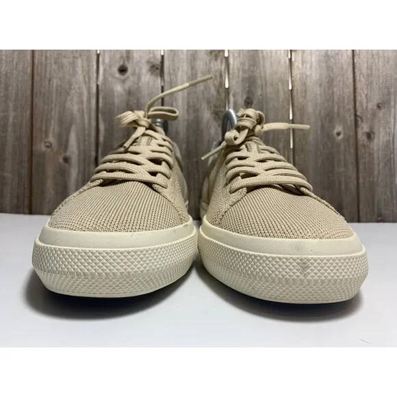 Rothy’s RS02 Shoes Lace Up Sneakers Knit Brown Mens Shoe Size 6.5 Women’s 8