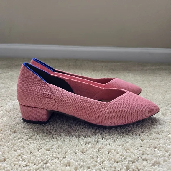 Rothys The High Point In Love Insole Heels Womens 8.5 Pink