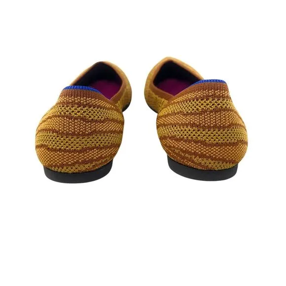Rothy's‎ The Point Flats Driftwood Brown Women's Size 9 Sustainable Comfortable