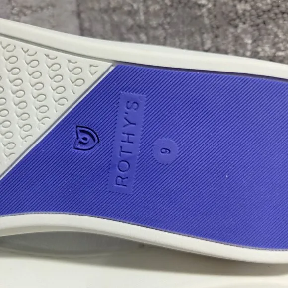 Rothy's The Sneaker Women's Size 9 US Bright White Textile Slip On Casual Shoes
