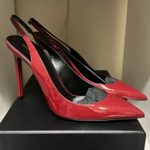 Saint Laurent Anja Sling Back Heels