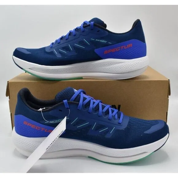 Salomon Mens Size 12 Spectur Estate Blue Mint Leaf Running Shoes Sneakers