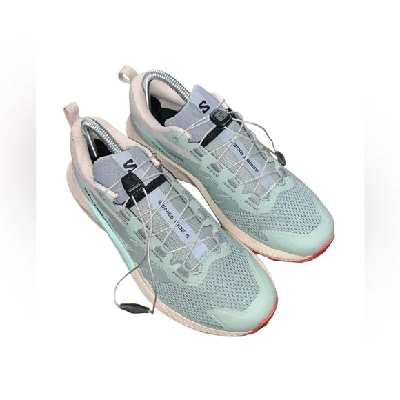 Salomon Sense Ride 5 Women’s Hiking Trail Shoes Size 8