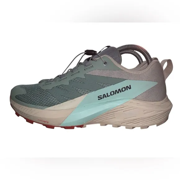 Salomon Sense Ride 5 Women’s Hiking Trail Shoes Size 8