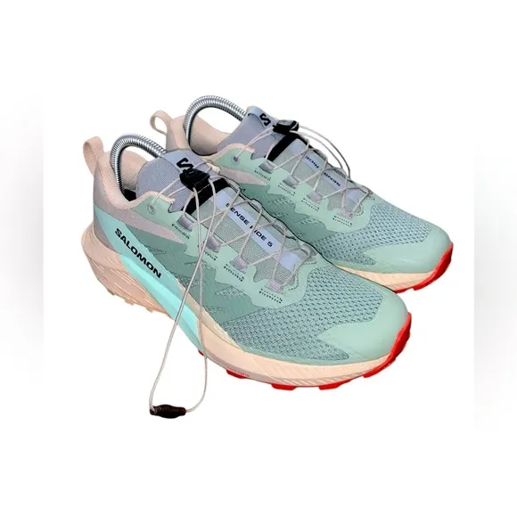 Salomon Sense Ride 5 Women’s Hiking Trail Shoes Size 8