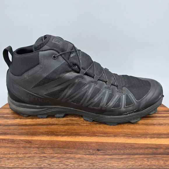 Salomon Speed Assault 2 Shoes Mens 13 Black Tactical Lightweight Hiking Sneakers