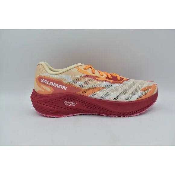 Salomon Womens Size 11 Aero Volt Peach Pink White Running Shoes Sneakers