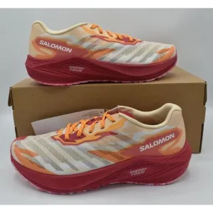 Salomon Womens Size 11 Aero Volt Peach Pink White Running Shoes Sneakers