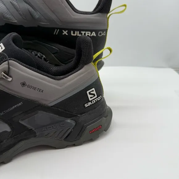 Salomon X Ultra 4 GTX Mens 10.5 Gore-Tex Hiking Shoes Trail Trekking Sneaker Low