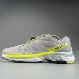 Salomon XT-Wings 2 Men's 9.5 Ashes Of Roses Grey Trail Running Shoes Hiking EUC
