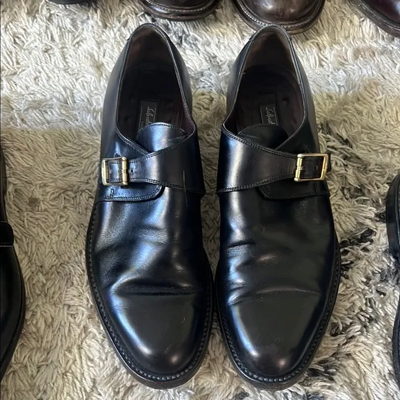 Salvatore Ferragamo Black Oxford Shoes