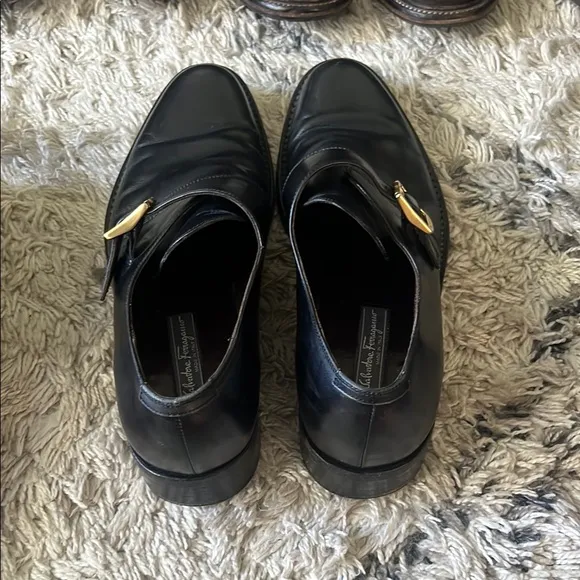 Salvatore Ferragamo Black Oxford Shoes
