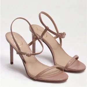 SAM EDELMAN Doran Strappy Sandal in Maple Croco Size 9