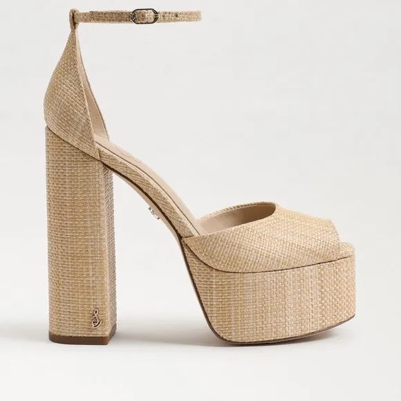 Sam Edelman | Kori Platform Heel Sandal In Beechwood Size 10.5 NEW