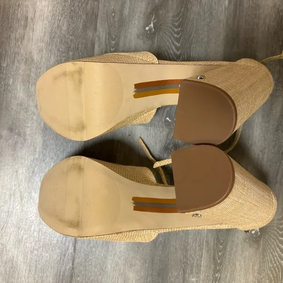 Sam Edelman | Kori Platform Heel Sandal In Beechwood Size 10.5 NEW