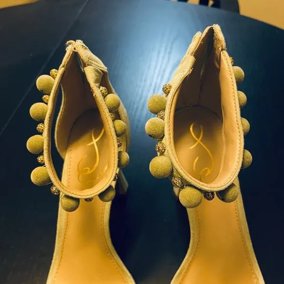 Sam Edelman Luella Pistachio Slide - Women Size 7.5 - Light Green