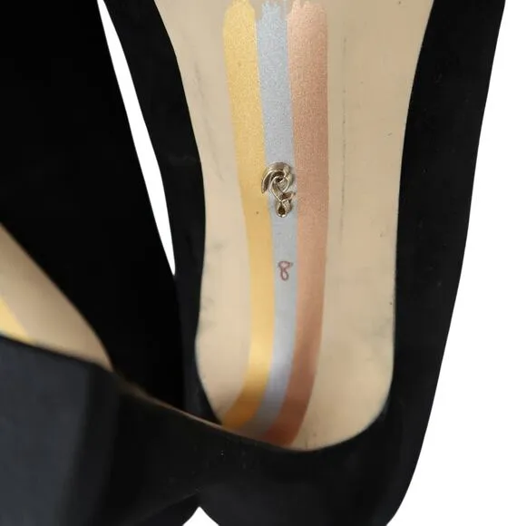 Sam Edelman Shoes Womens 8 Pumps Fashion Formal Party Suede Pointed Toe Antonia