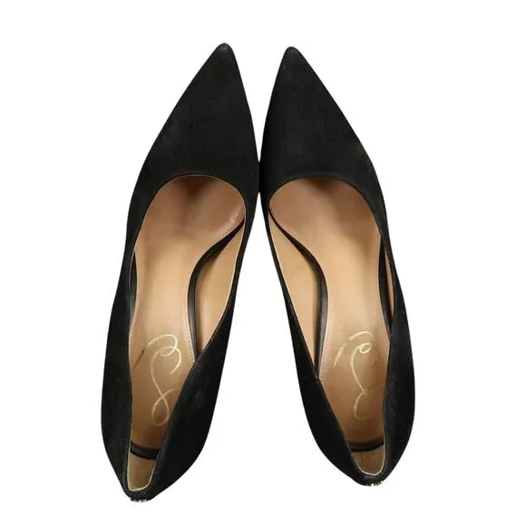 Sam Edelman Shoes Womens 8 Pumps Fashion Formal Party Suede Pointed Toe Antonia