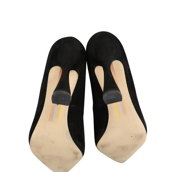 Sam Edelman Shoes Womens 8 Pumps Fashion Formal Party Suede Pointed Toe Antonia
