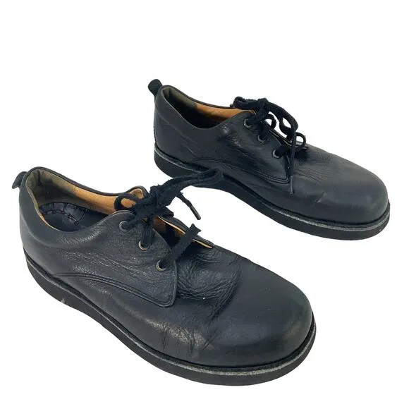 Samuel Hubbard Men's Black Lace Up Leather Casual Sneakers Size 9.5