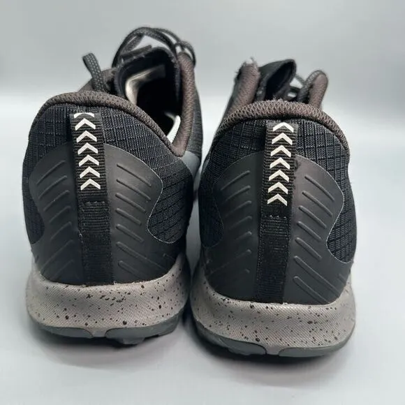 Saucony Peregrine 12 Men's 14 W Wide Black Athletic Shoes Lace-Up Low Sneakers