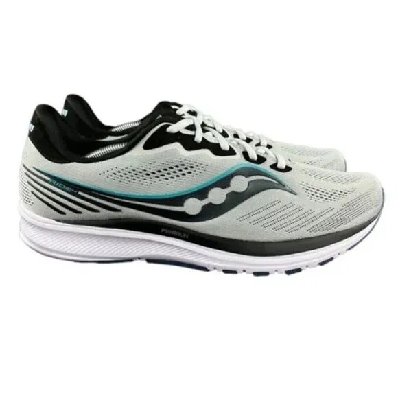 Saucony Shoes | Saucony Men's Ride Fog Black Storm Running Shoes 13