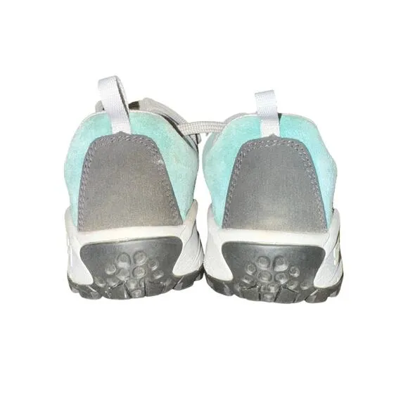 Scarpa Mojito Hiking Sneakers Women's Size 7 Lake Blue Leather Lace Up Shoes