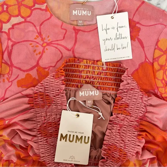 Show me your Mumu Daphne Top in Retro Garden Velma Mini Skirt Retro Mesh Medium