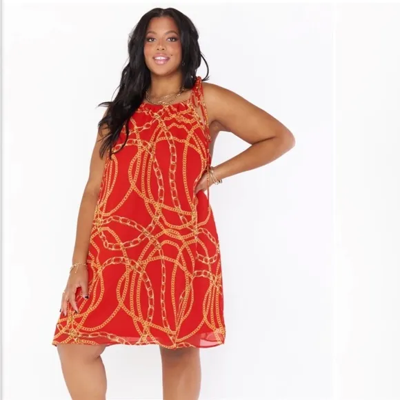 Show Me Your Mumu Heather McMahan collection Flow N Go Off The Chain Dress NWT