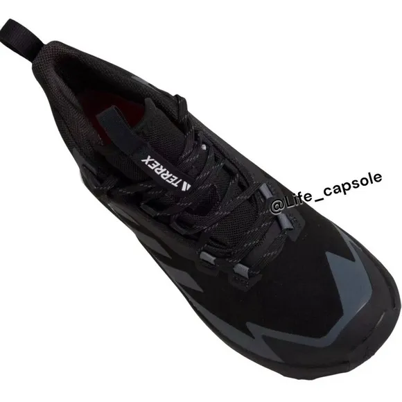 Size 7 Adidas Black TERREX Free Hiker GORE-TEX 2.0 Hiking Shoes Women's New