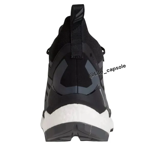 Size 7 Adidas Black TERREX Free Hiker GORE-TEX 2.0 Hiking Shoes Women's New
