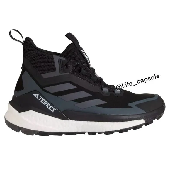 Size 7 Adidas Black TERREX Free Hiker GORE-TEX 2.0 Hiking Shoes Women's New
