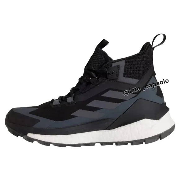 Size 7 Adidas Black TERREX Free Hiker GORE-TEX 2.0 Hiking Shoes Women's New